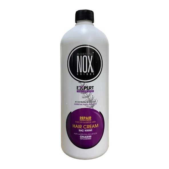 Morfose Nox At Kuyruğu ve Keratin Özlü Saç Kremi 850 ml