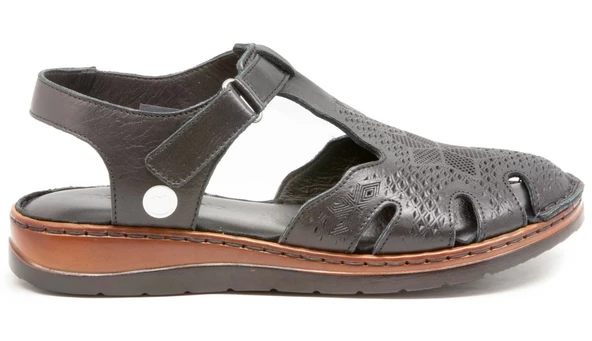 MAMMAMİA 1280 Siyah Kadın Sandalet - Resim 2