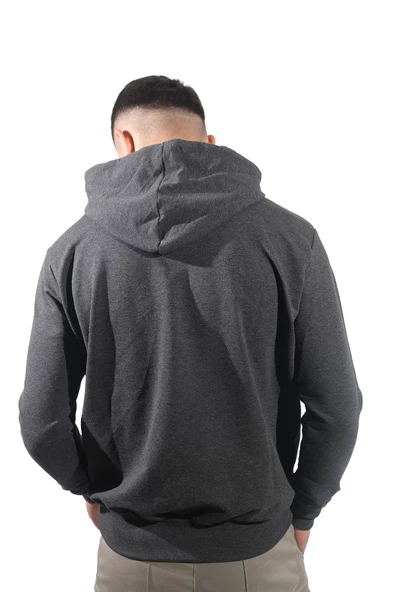 Erkek Exıt Kanguru Füme Kapüşonlu Sweatshirt 906 - 2