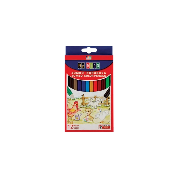 Südor My Dido Jumbo Kuru Boya 12 Renk - Resim 2