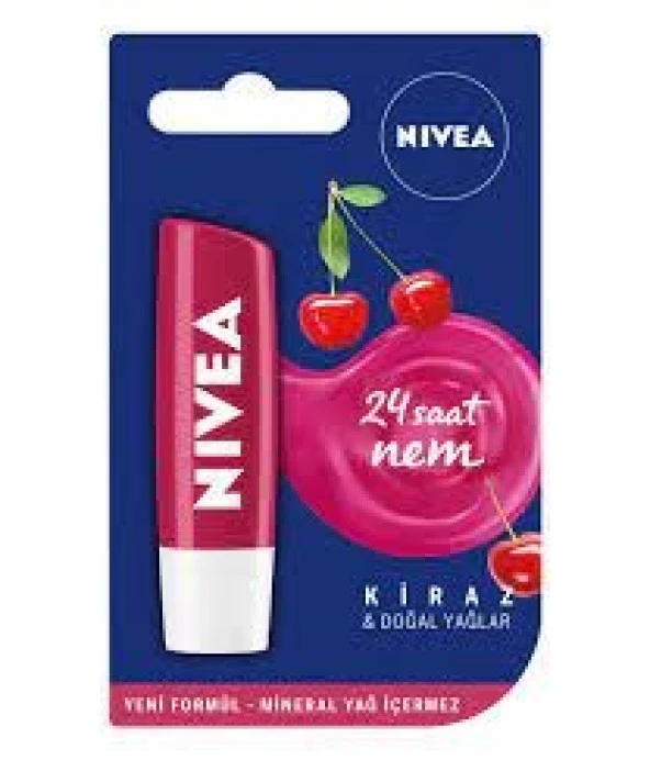 Nivea Kiraz Dudak Bakım Kremi 4,8 gr