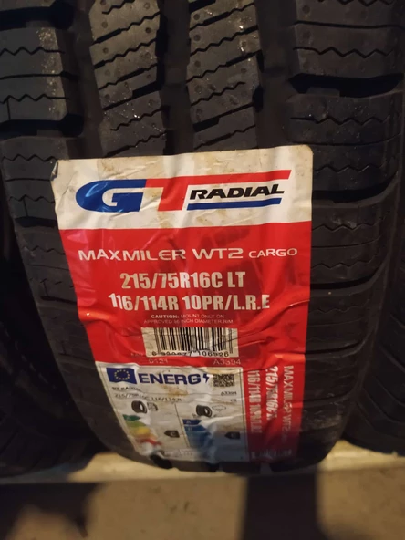 GT RADİAL MAXMILER WT2 CARGO 215/75R16C LT 116/114R 10 PR 2023 ÜRETİM KIŞLIK M+S - 2
