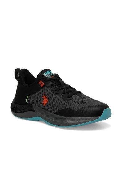 U.S Polo Assn. FLORIN WMN 4FX 101501781 Kadın Sneaker Ayakkabı Siyah 36-40