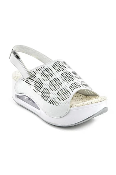 Muya Jambe 34221-019 Air-Max Taban Kadın Sandalet Beyaz 36-40 - 2