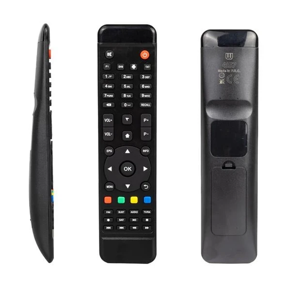 Weko KR Next Quantum 4K+ Android Uydu Alıcı Kumandası ürün görseli 1