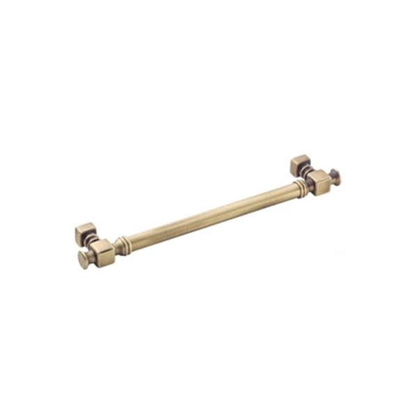 5 Adet Doğanlar Dragon 128 mm Mobilya Kulp Antik Sarı Olifka - 4