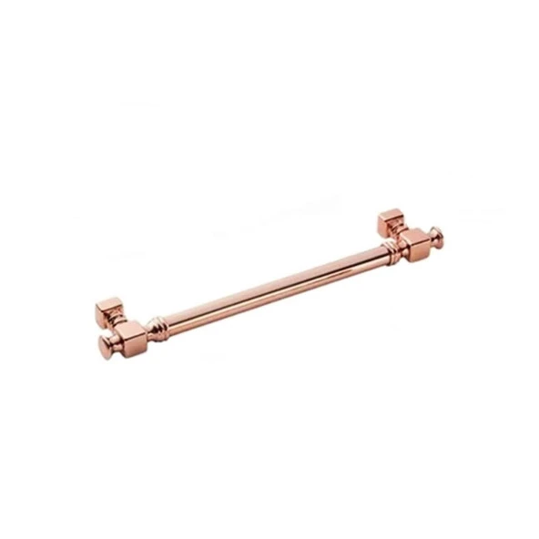 5 Adet Doğanlar Dragon 128 mm Mobilya Kulp Süper Rose Bronz - 3
