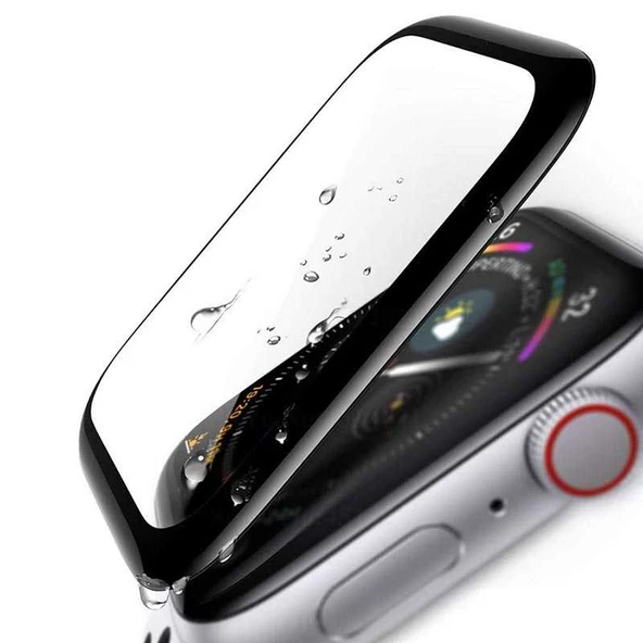 Vendas Apple Watch 42mm Zore Full Yapışkanlı Cam Ekran Koruyucu