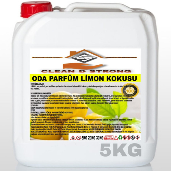 ODA PARFÜM LİMON KOKUSU 5KG