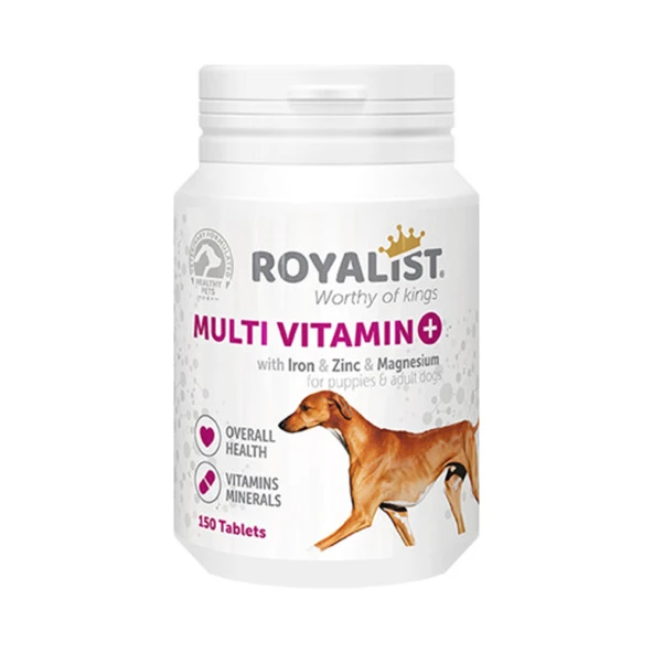 Outdoor Royalist Multivitamin Köpekler için Mineral Katkılı Tablet (150 Tablet)