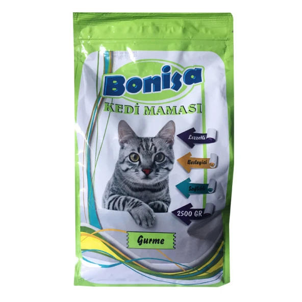 Outdoor Bonisa Gurme Kedi Maması 2.5 Kg