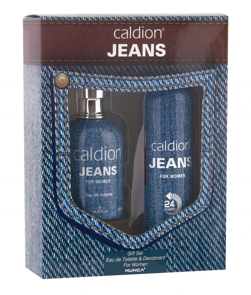 Caldion Jeans Kadın Kofre Edt+Deo  Set