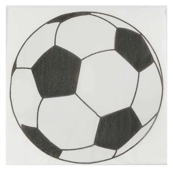 Futbol Topu Peçete 20 li