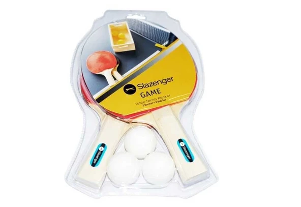 Slazenger Game Masa Tenis Seti (2 Raket + 3 Top) - 8