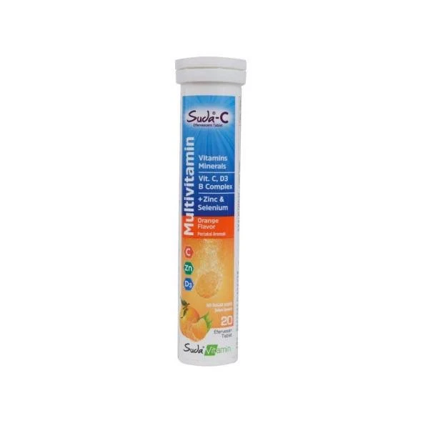 Suda Vıtamın-Suda-C Multıvıtamın Orange 20