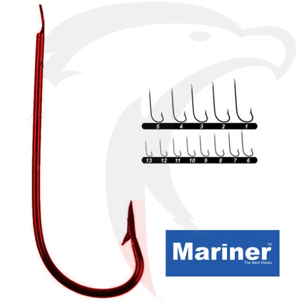 Outdoor Balıkçılık Mariner 15220 No: 3 Kırmızı İğne (25'li)