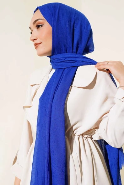 Organik Bambu Kraş Şal Saks - Resim 2