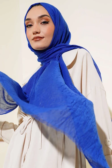 Organik Bambu Kraş Şal Saks ürün görseli 1