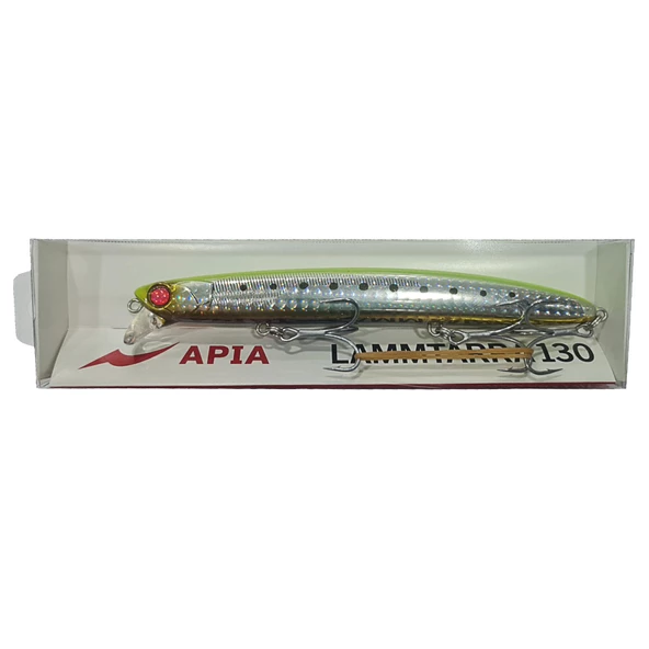 Apia Lammtarra 130F 130mm 18gr Floating Maket Balık  302 Chartback Stain