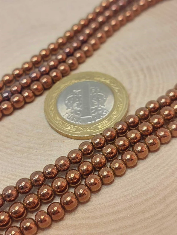 Hematit Taşı Dizi 4mm (48180) - Resim 2