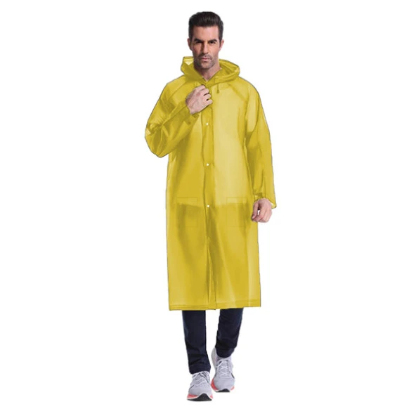 Outdoor Yağmurluk Savage PVC Sarı Cep Yağmurluk (11011)