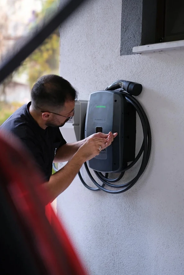 Weidmüller Elektrikli Araç Şarj İstasyonu VALUE 11kW 16A Soketli 2875220000 Enerji Ölçümü ile Kaç kW Elektrik Tükettiğinizi Görün - 3