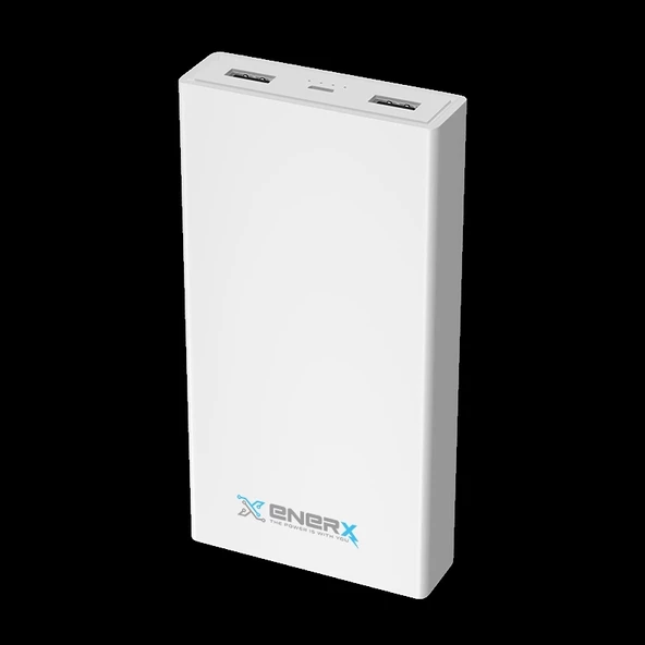 eNeRX Powerbank 20000 mAh 1.0 Amper ENR-P20A Beyaz