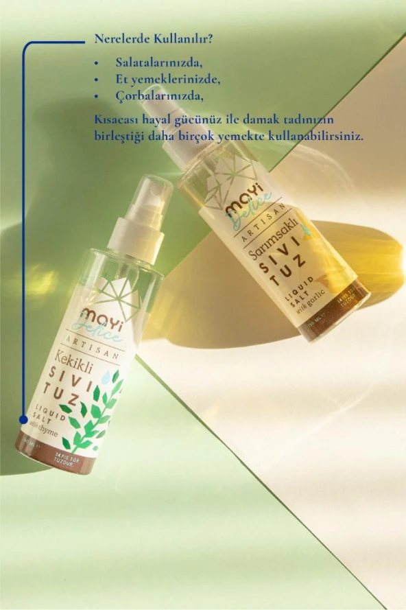 Mayi tuz Artisan Kekikli Sıvı Tuz 150 ml - 3
