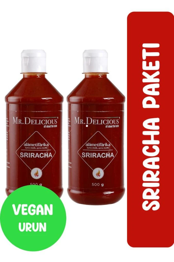 Acı Sos Paketi 2 Li Sriracha 10000 Shu