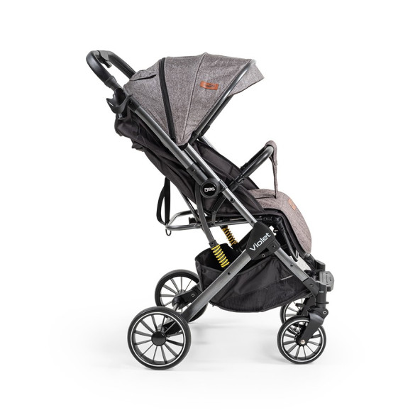 Baby2Go 2421 Violet Bebek Arabası Koyu Gri - 3