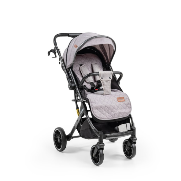 Baby2Go 2421 Violet Bebek Arabası Açık Gri