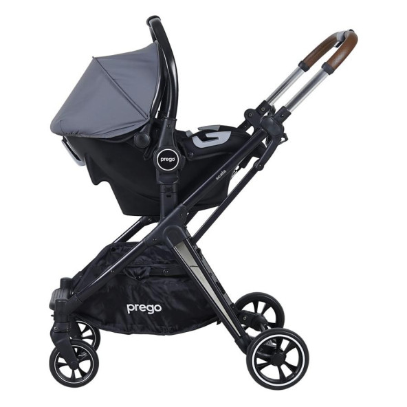 Prego Scala Travel Bebek Arabası Gri - 5