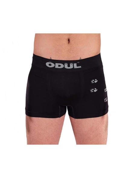 ÖDÜL 2074-3 ERKEK BOXER SİYAH 3 LÜ