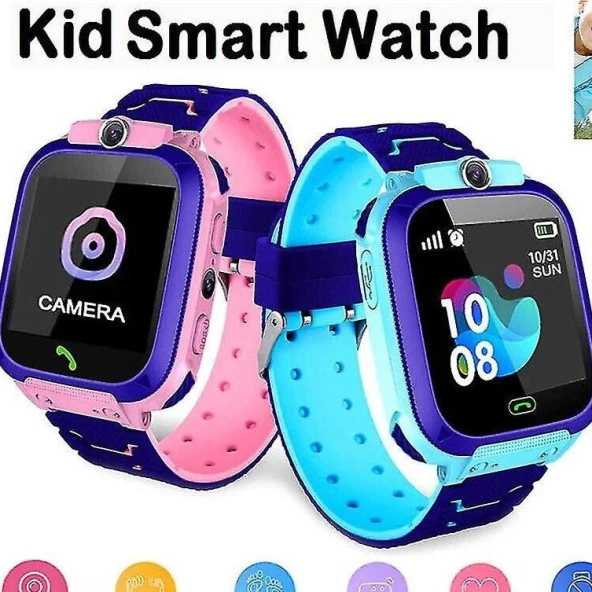 SMART KİDS AKILLI SAAT KORDONU UYUMLU SİLİKON KIRMIZI RENK - 20 MM - 2