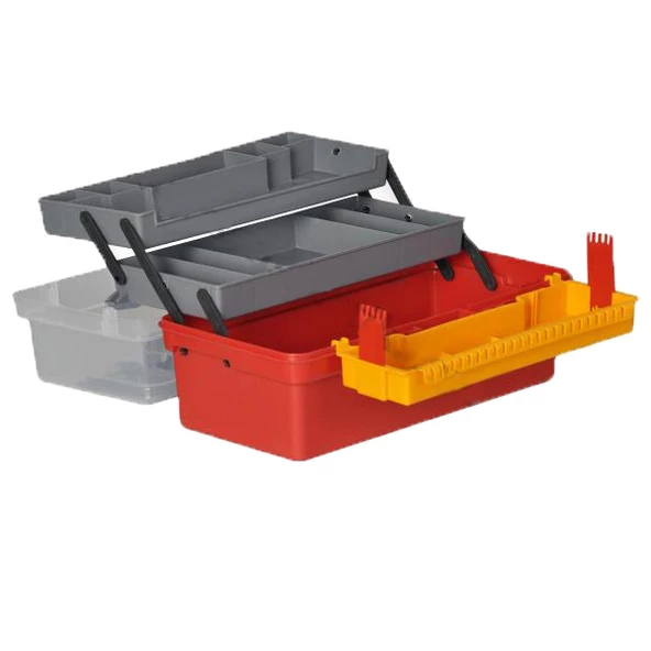 15" Şeffaf Balıkçı Takım Çantası Kod 141/Ş - 2