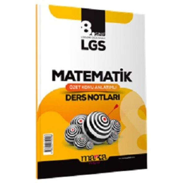 8. Sınıf LGS Matematik Özet Konu Anlatımlı Ders Notları