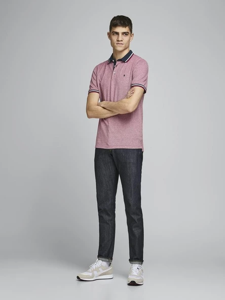 Jack Jones paulos Polo Yaka Erkek Tişört 12136668