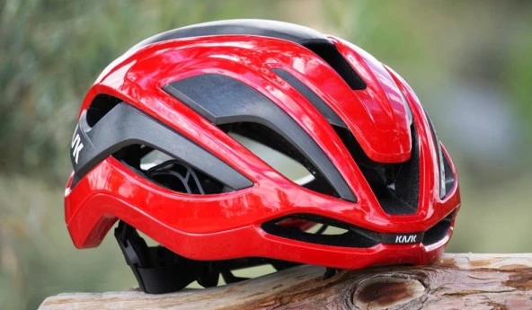 Kask Elemento Yol Bisikleti Kaskı Kırmızı Medium - 2