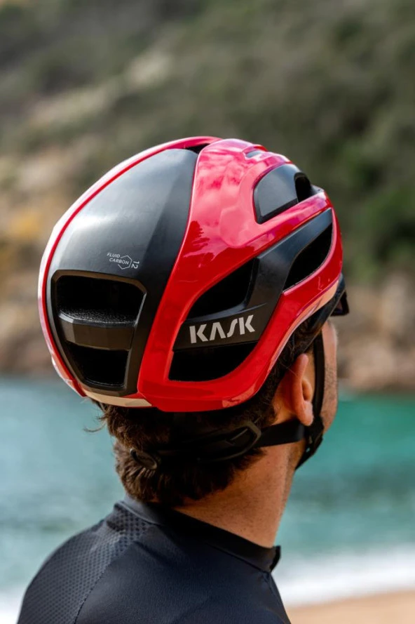 Kask Elemento Yol Bisikleti Kaskı Kırmızı Medium - 5