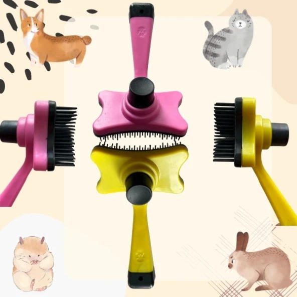 Evcil Hayvan Fırçası Otomatik Temizlenen