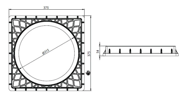 315 KARE RÖGAR KAPAĞI - Resim 2