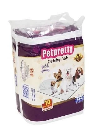 Pet Pretty Köpek Lavanta Kokulu Çiş Pedi 90x60 cm 10 lu ürün görseli