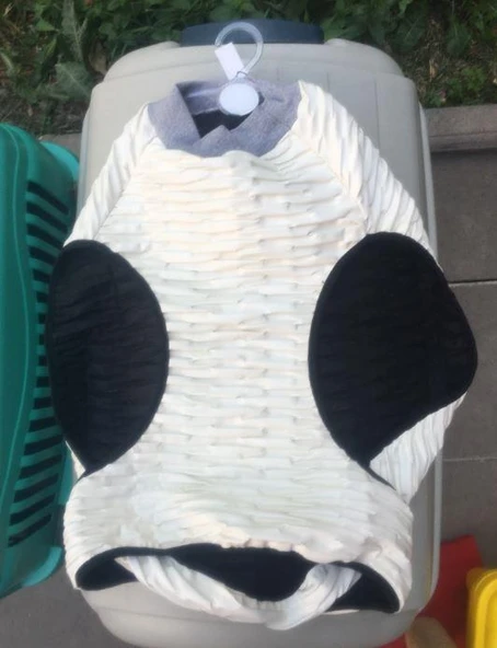 Kedi Köpek Kıyafet Beyaz Anorak ürün görseli 1