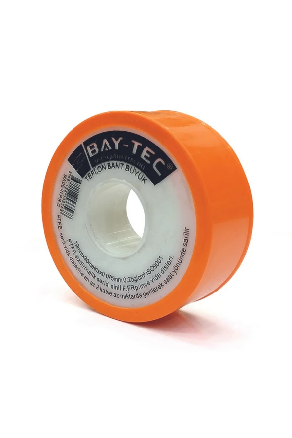BAY-TEC TEFLON BAND 8M X 12mm