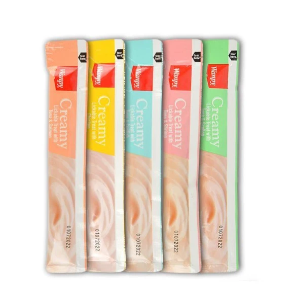 Wanpy Karışık Likit Krema Kedi Ödülü 25x14gr - 2