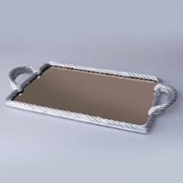 SELİM DEKOR NEXUS TEPSİ GÜMÜŞ