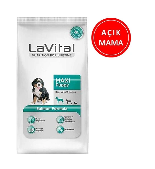 Lavital Puppy Somonlu Yavru Köpek Maması  1 Kg AÇIK ürün görseli 1