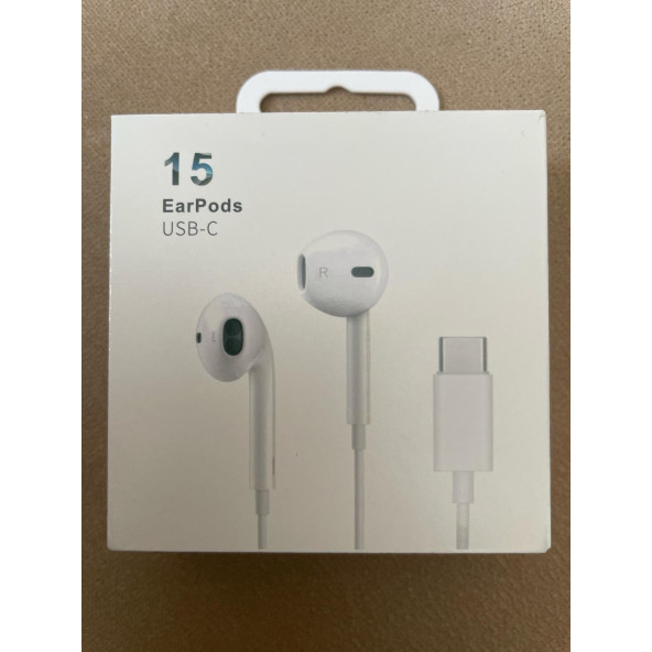 BraveSons İPhone 15 Pro 15 Plus 15 Pro Max Uyumlu Type-C Kulaklık Tak Çalıştır Bluetooth Gerektirmez