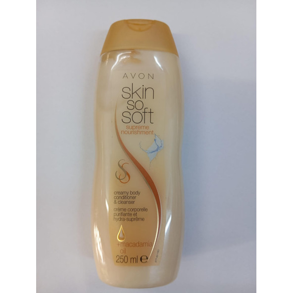 Avon skin so soft creamy body conditioner cleanser