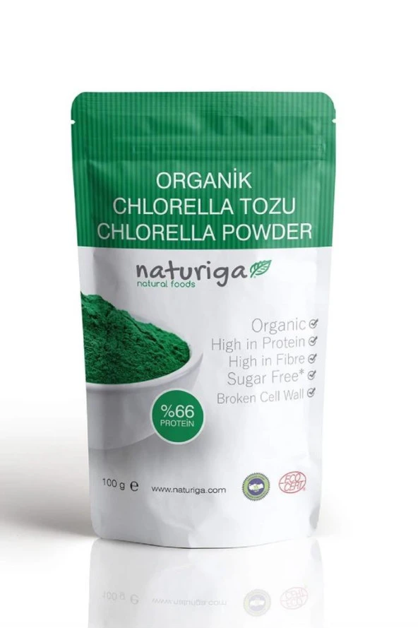 Organik Klorella Chlorella Tozu 100 gr